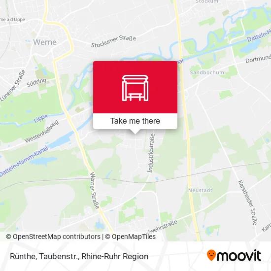 Карта Rünthe, Taubenstr.