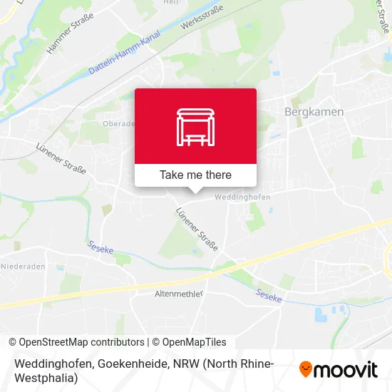 Weddinghofen, Goekenheide map