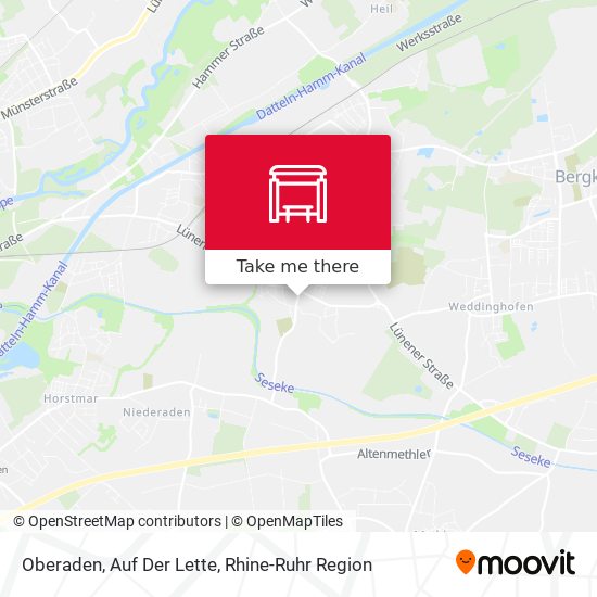 Oberaden, Auf Der Lette map