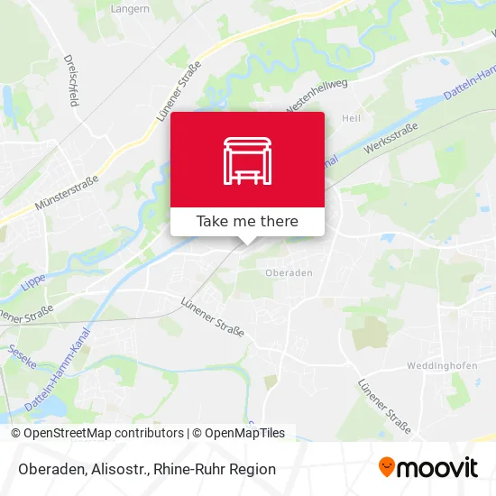 Карта Oberaden, Alisostr.