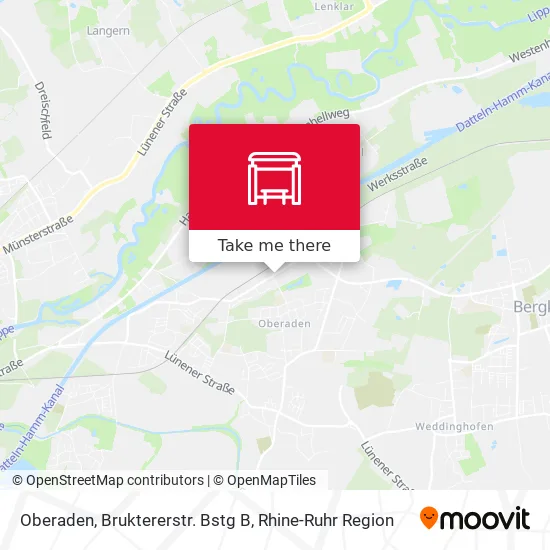 Карта Oberaden, Bruktererstr. Bstg B