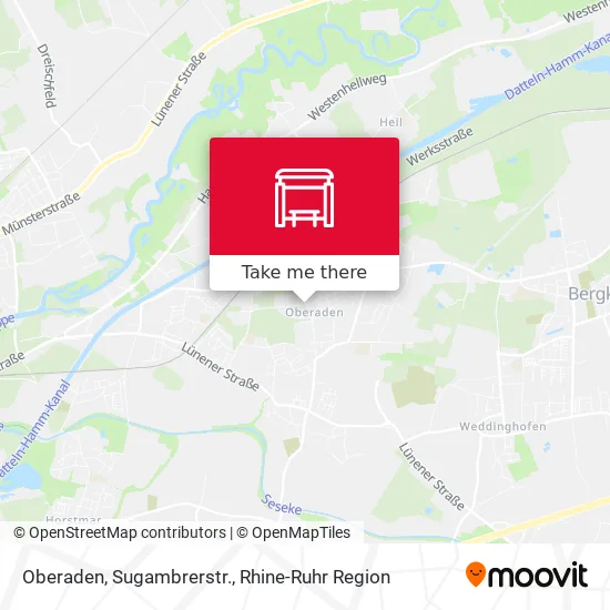 Карта Oberaden, Sugambrerstr.