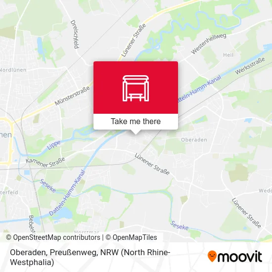 Карта Oberaden, Preußenweg