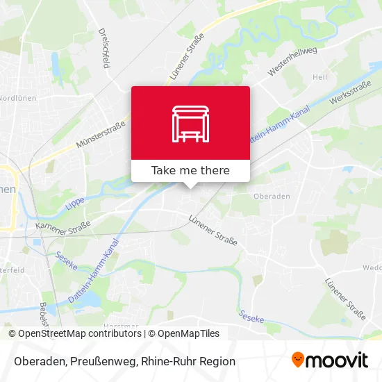 Карта Oberaden, Preußenweg