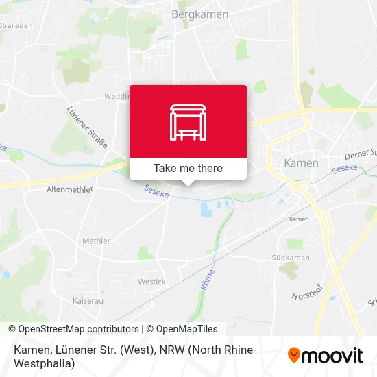 Kamen, Lünener Str. (West) map