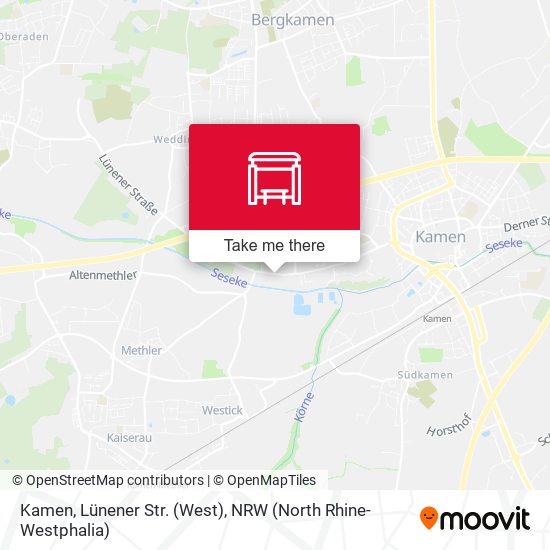 Kamen, Lünener Str. (West) map