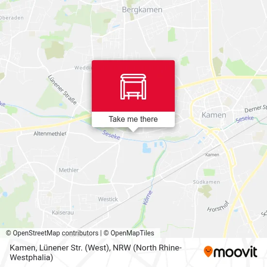 Kamen, Lünener Str. (West) map