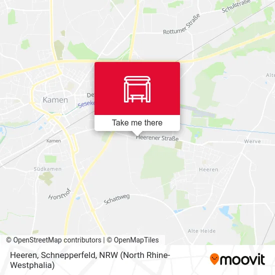 Heeren, Schnepperfeld map