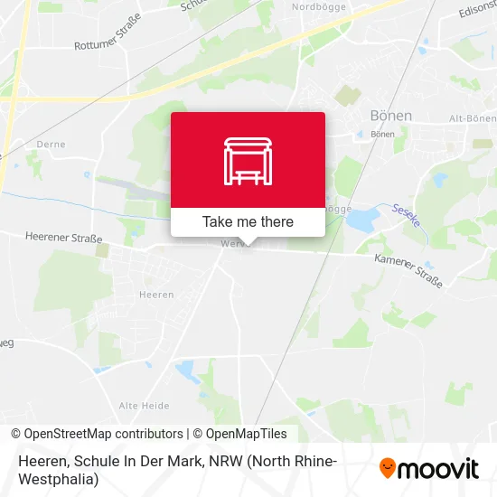 Heeren, Schule In Der Mark map