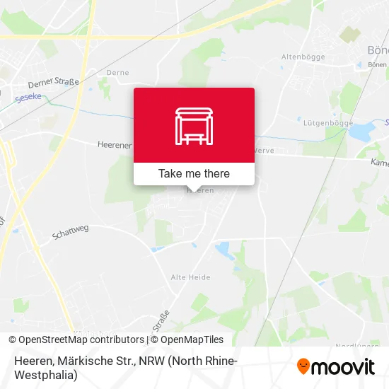 Карта Heeren, Märkische Str.