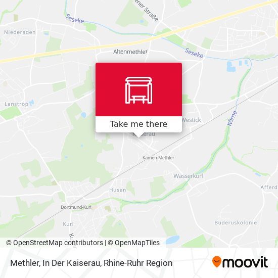 Карта Methler, In Der Kaiserau