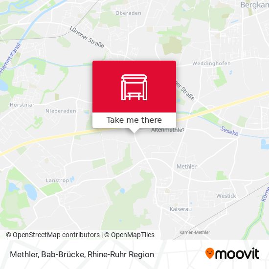 Methler, Bab-Brücke map