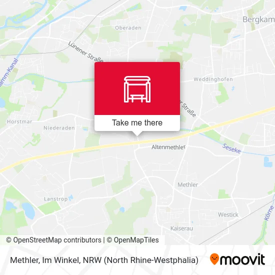 Карта Methler, Im Winkel