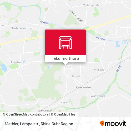 Methler, Lämpelstr. map
