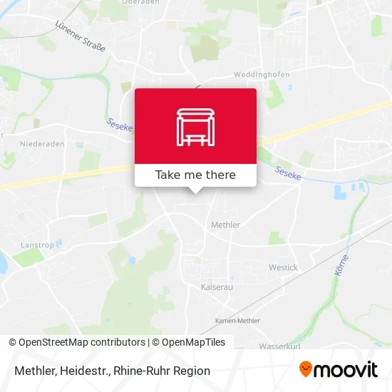 Карта Methler, Heidestr.
