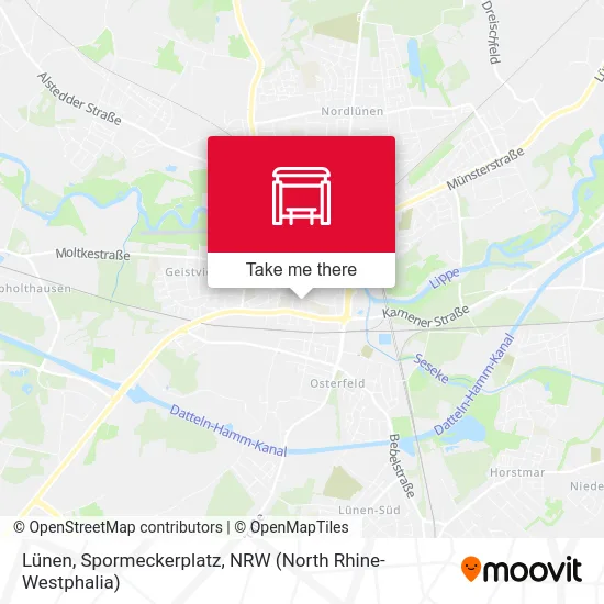 Lünen, Spormeckerplatz map