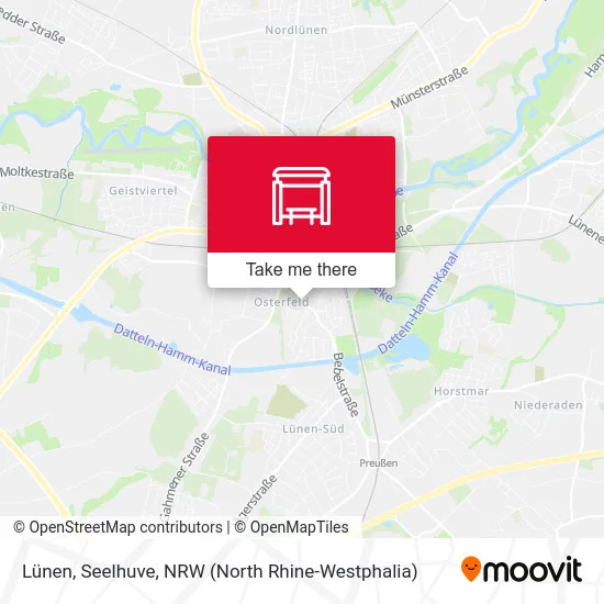 Lünen, Seelhuve map