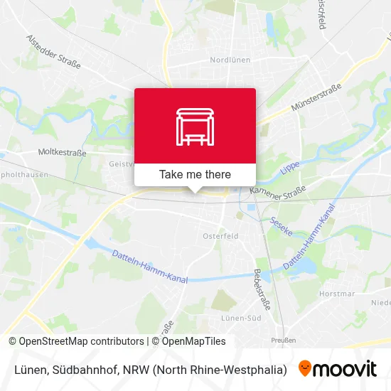 Lünen, Südbahnhof map