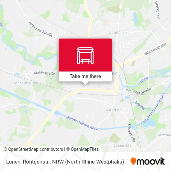 Lünen, Röntgenstr. map