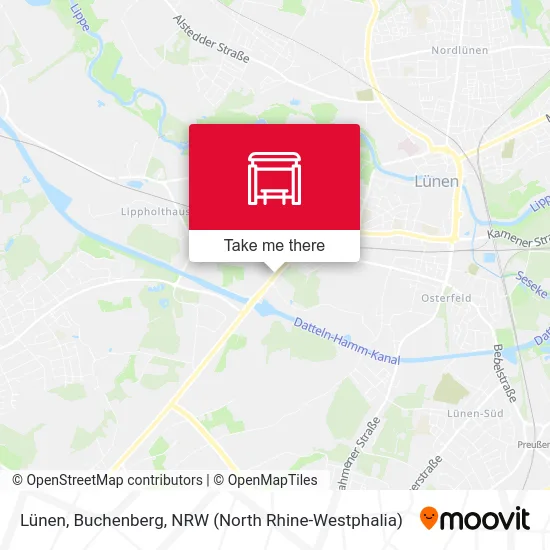 Lünen, Buchenberg map