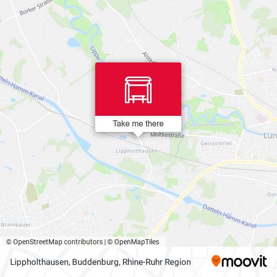 Lippholthausen, Buddenburg map