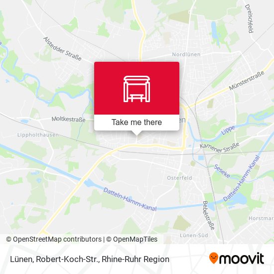 Lünen, Robert-Koch-Str. map