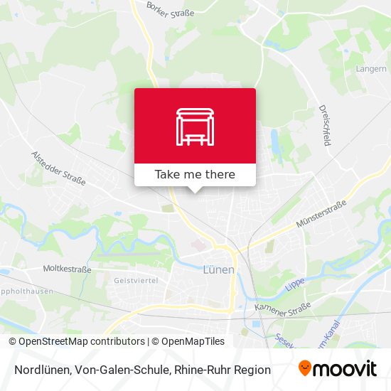Nordlünen, Von-Galen-Schule map