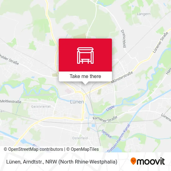 Lünen, Arndtstr. map