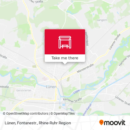 Карта Lünen, Fontanestr.
