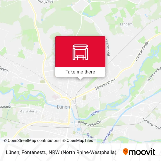 Lünen, Fontanestr. map