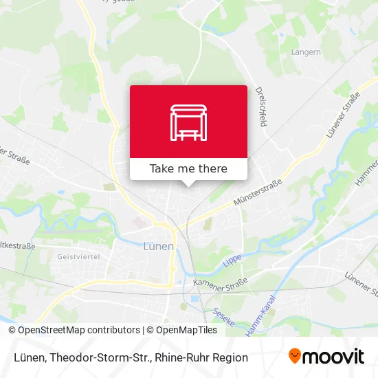 Карта Lünen, Theodor-Storm-Str.