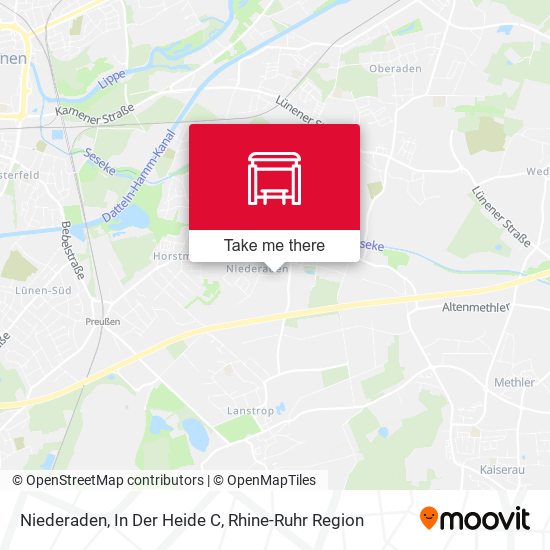 Niederaden, In Der Heide C map