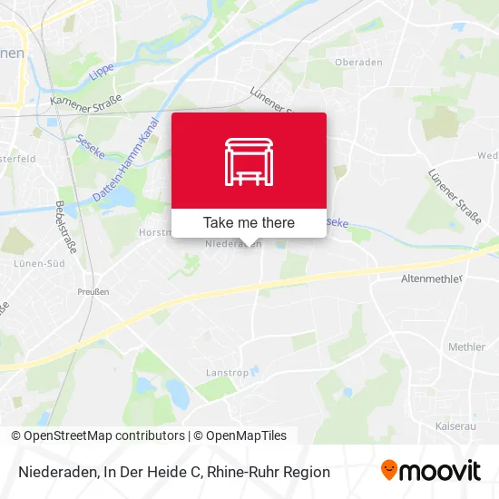 Карта Niederaden, In Der Heide C