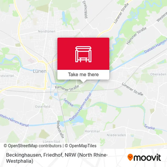Beckinghausen, Friedhof map