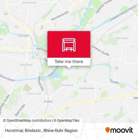 Карта Horstmar, Bindestr.