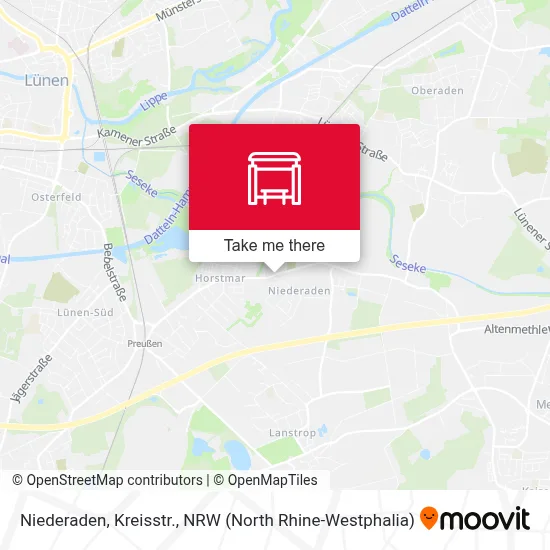 Niederaden, Kreisstr. map