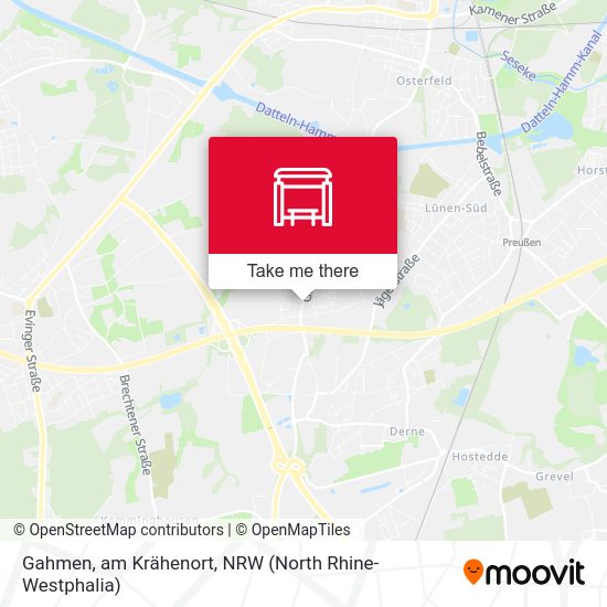 Gahmen, am Krähenort map
