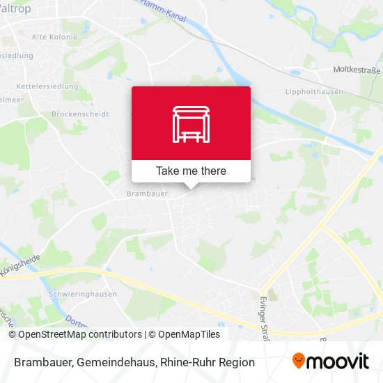 Brambauer, Gemeindehaus map