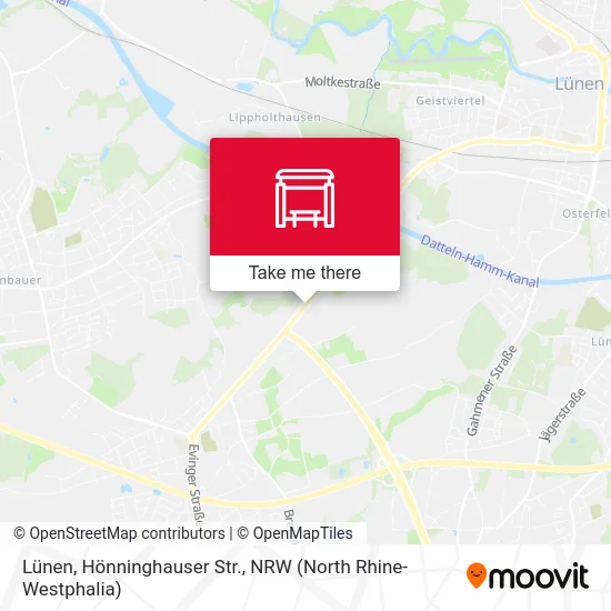 Lünen, Hönninghauser Str. map