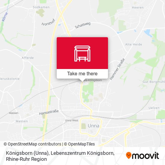 Königsborn (Unna), Lebenszentrum Königsborn map