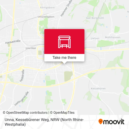 Unna, Kessebürener Weg map