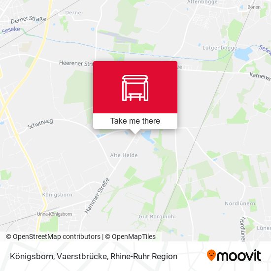 Königsborn, Vaerstbrücke map