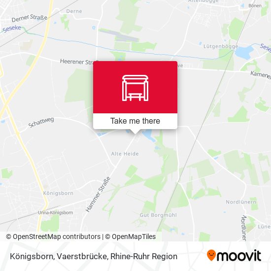 Königsborn, Vaerstbrücke map