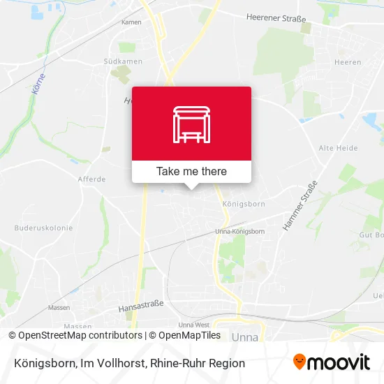 Карта Königsborn, Im Vollhorst