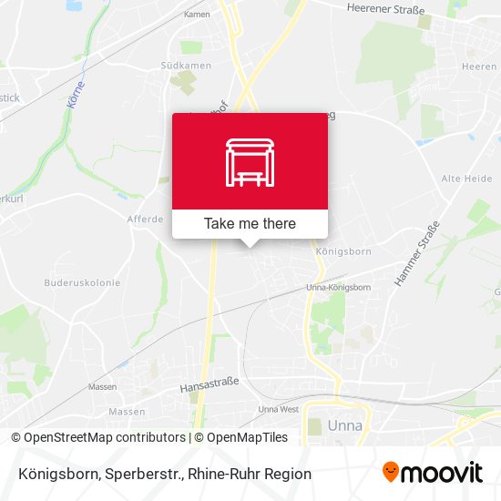 Königsborn, Sperberstr. map