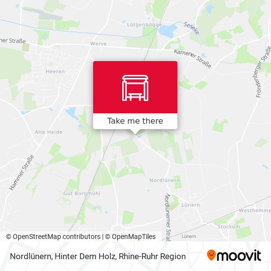 Nordlünern, Hinter Dem Holz map