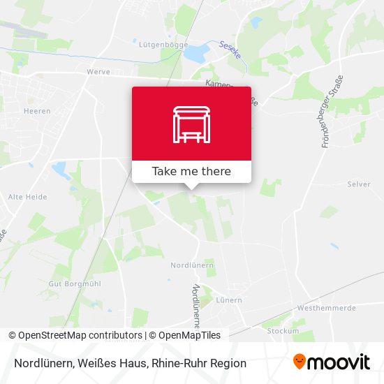 Nordlünern, Weißes Haus map
