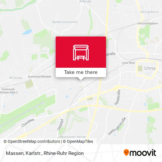 Карта Massen, Karlstr.