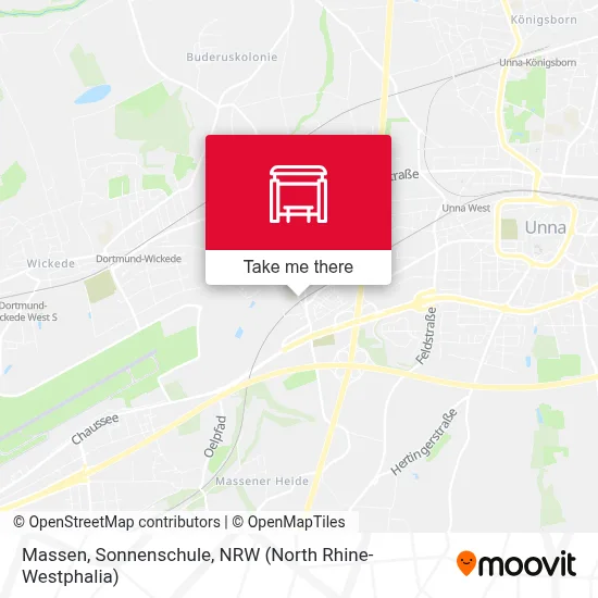 Massen, Sonnenschule map