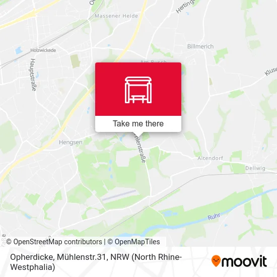 Карта Opherdicke, Mühlenstr.31